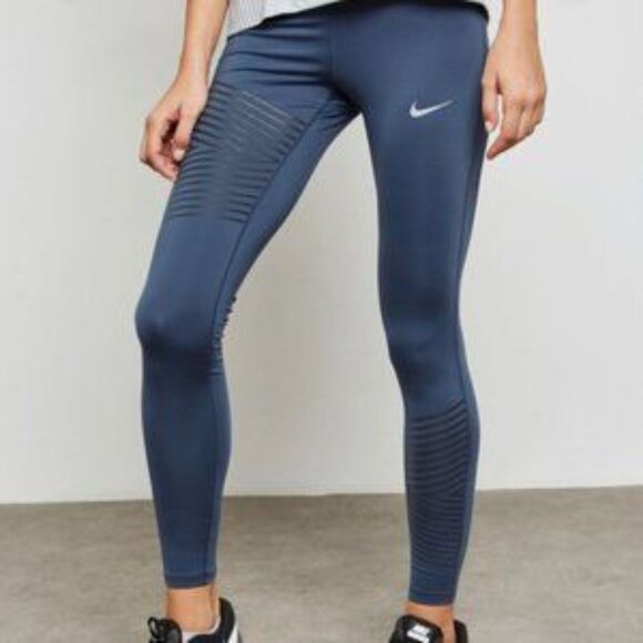 Nike Pants - Nike Dri-Fit Running Mid-Rise Leggings with Pockets Size XS